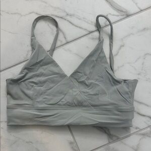 Elegant Gray Women's Wrap Bralette